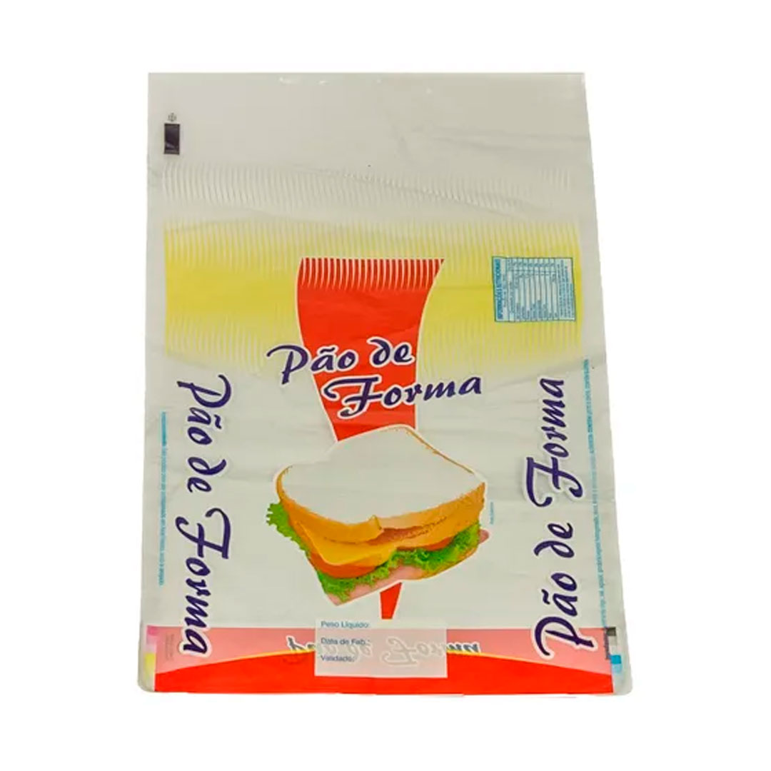 Imagem do produto Saco Plástico Para Pao De Forma Com 100