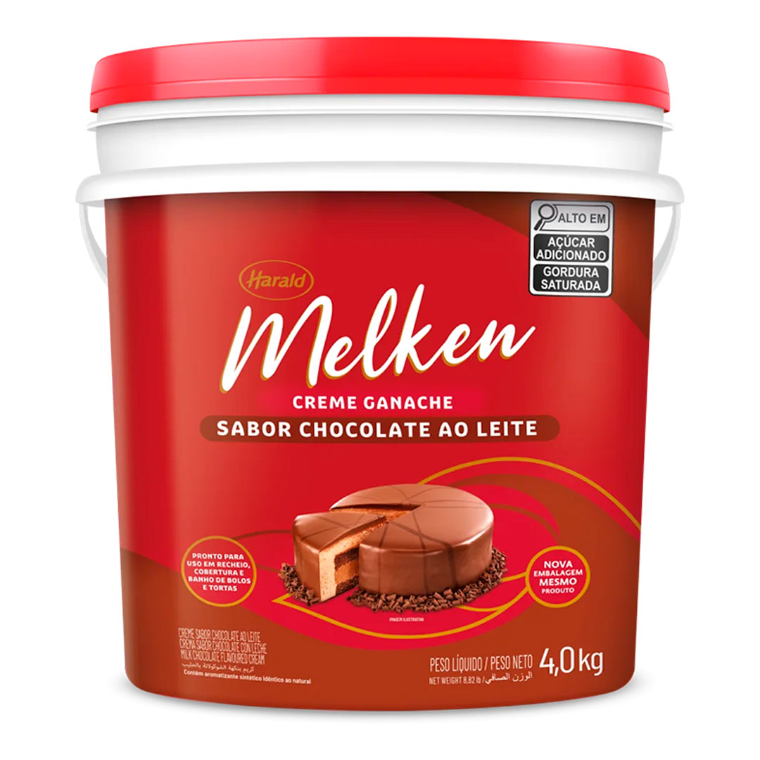 Imagem do produto Ganache Melken 4Kg - Ao Leite