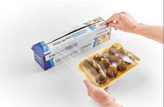 Imagem do produto Filme Pvc 300mX28cm Serrilha Tecfilm