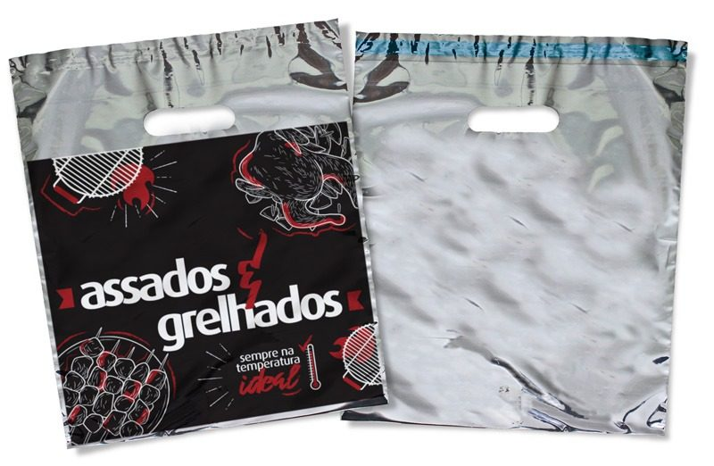 Imagem do produto Saco Termico Para Grelhados 32x37+3 Com 100