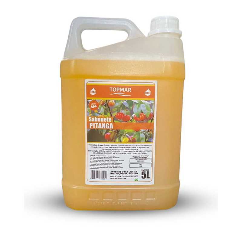 Imagem do produto Sabonete Liquido 5 Lts Topmar - Pitanga
