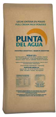 Imagem do produto Leite Em Pó Integral Punta Del Agua 25Kg