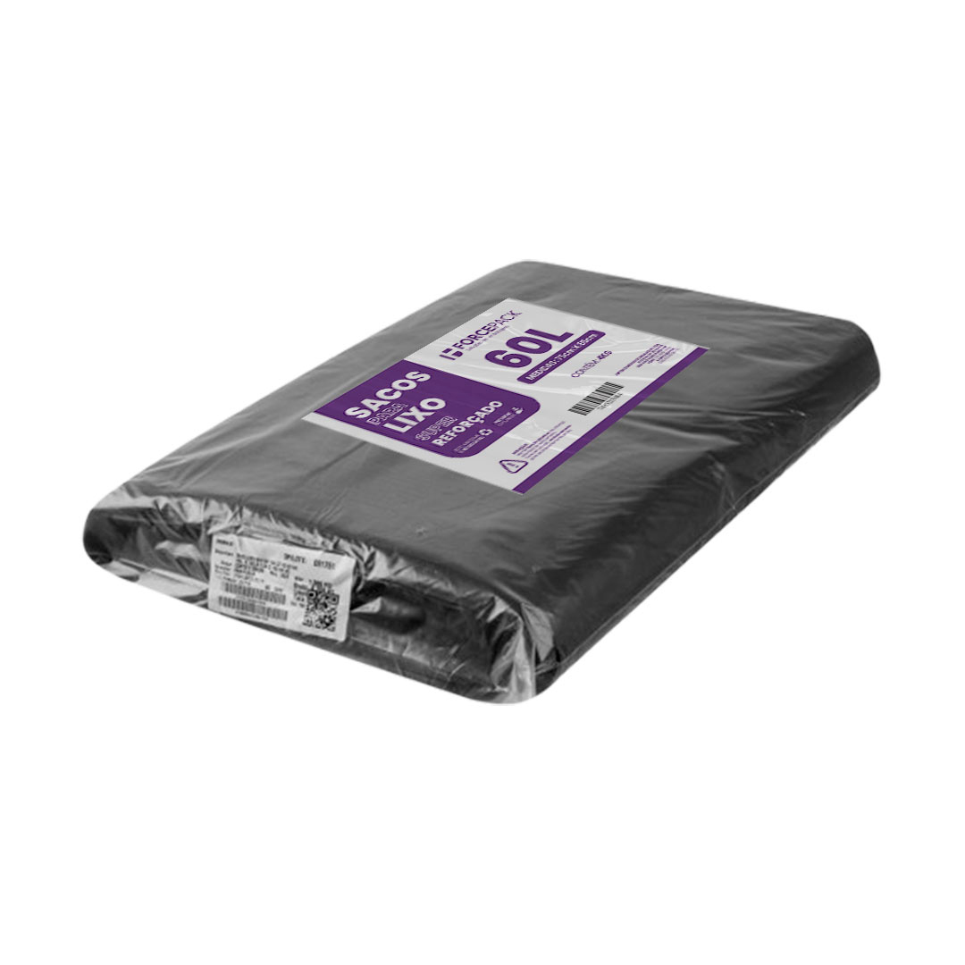 Imagem do produto Saco Lixo Reforc 60 Lts C/5 Kg Forcepack - Encomenda