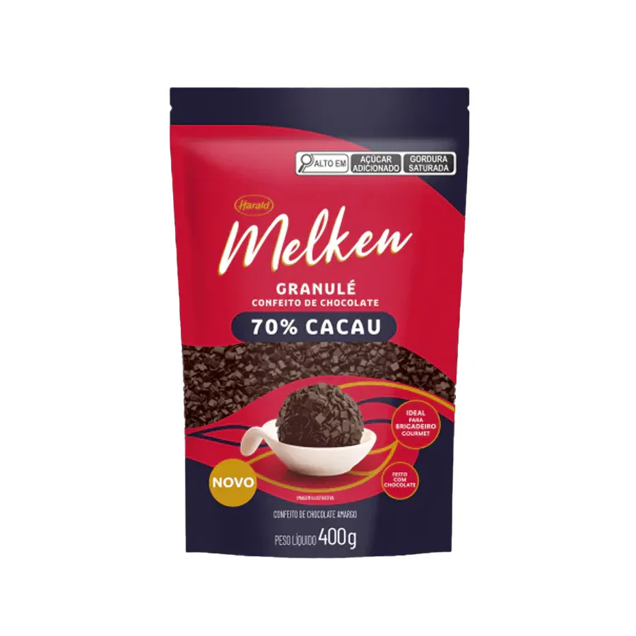 Imagem do produto Chocolate Granule Melken 400G - 70% Cacau