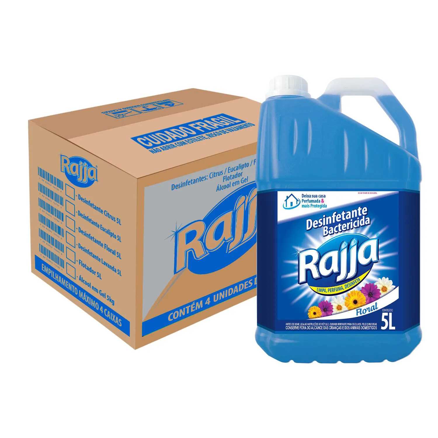 Imagem do produto Desinfetante 5L Rajja - Floral