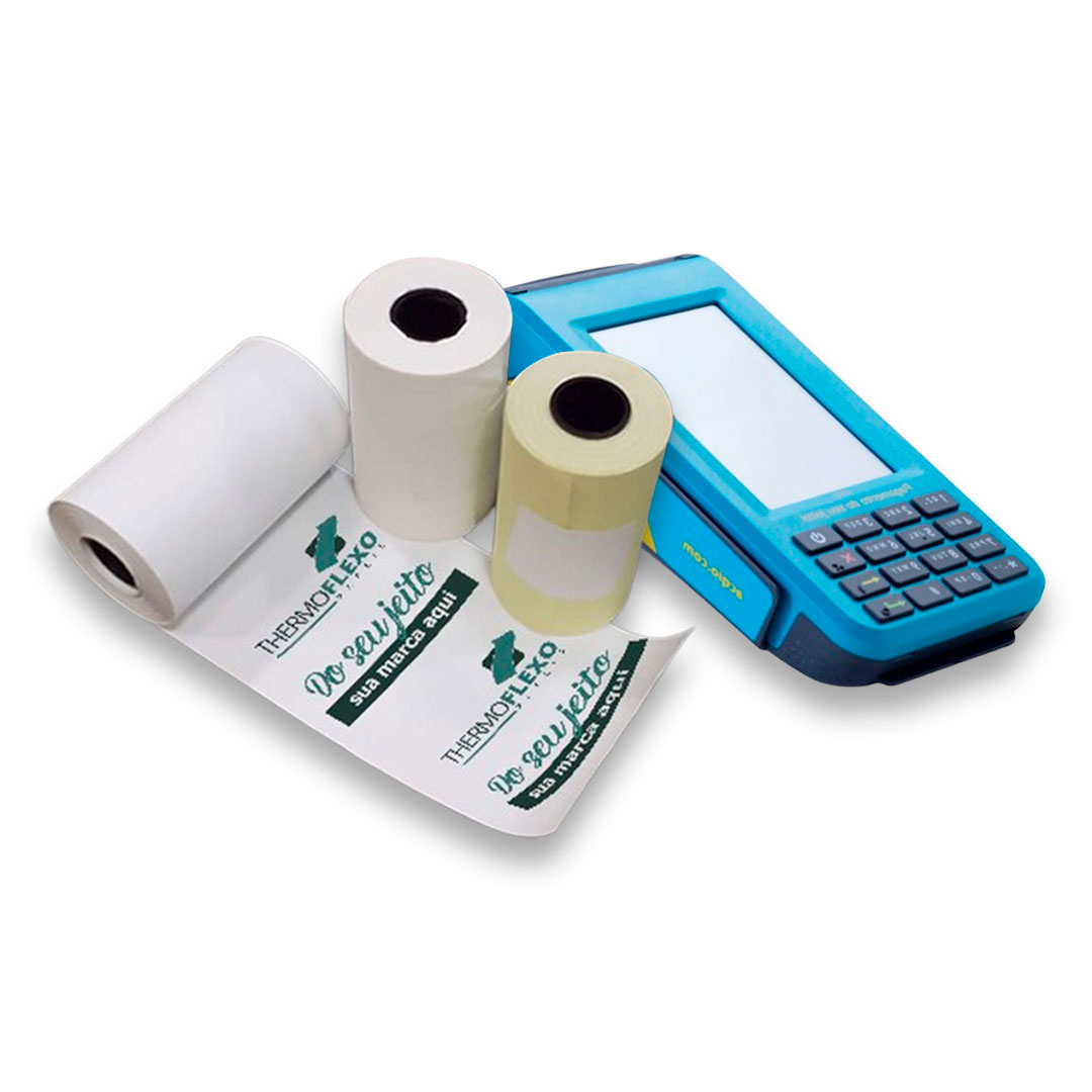 Imagem do produto Bobina Term Cartao De Credito 57 X30 - Branca