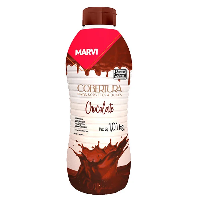 Imagem do produto Cobertura Para Sorvete Marvi 101kg - Chocolate