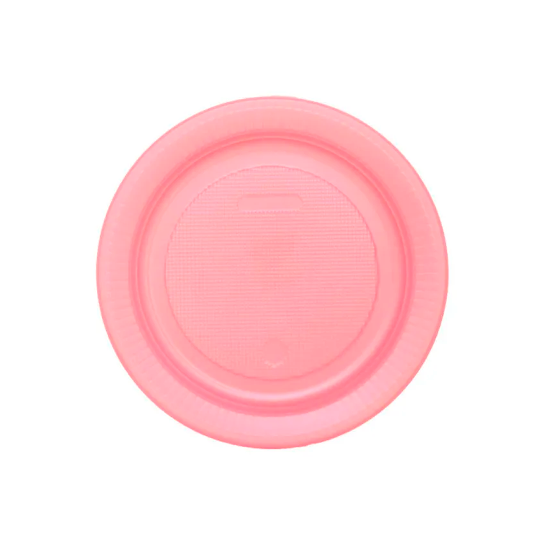 Imagem do produto Prato Plástico Pr 15 50x10 Bello Festa - Rosa Perolado