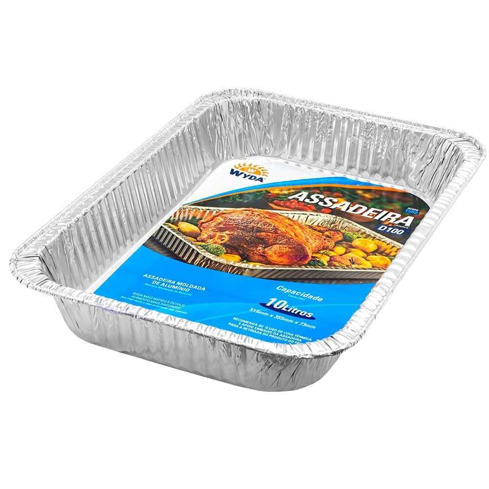 Imagem do produto Assadeira Retangular 10L Wyda Cx/12 Un