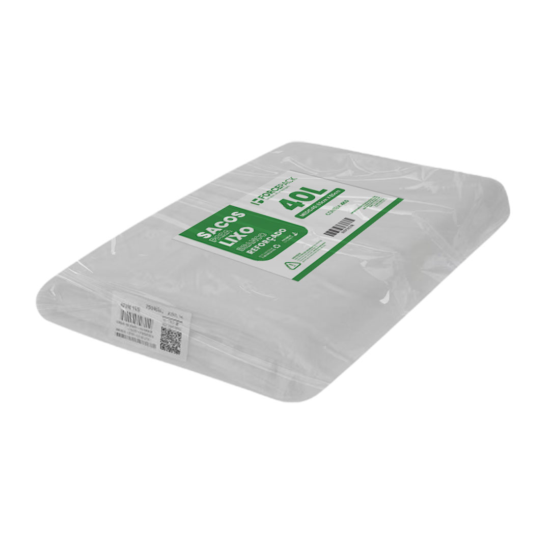 Imagem do produto Saco Lixo Leitoso 40 Litros Com 4kg Forcepa