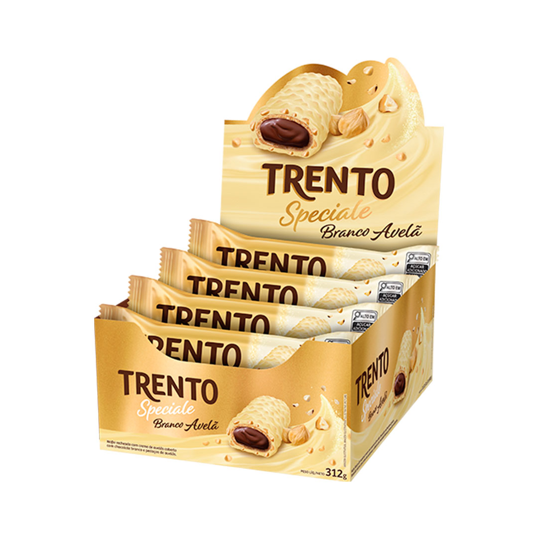 Imagem do produto Chocolate Trento Special Avelas 26g - Branco