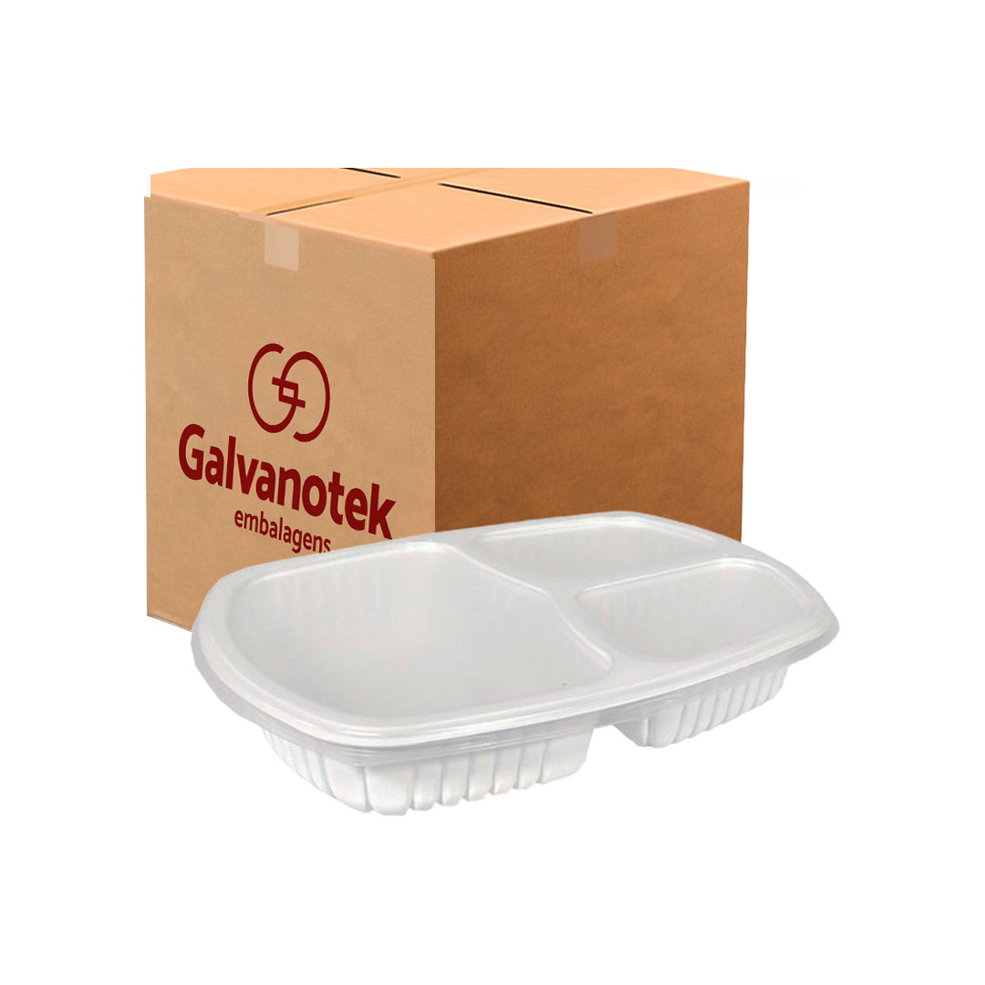 Imagem do produto Embalagem G 331 Galvanotek 850ml Cx 100 Un - Branco