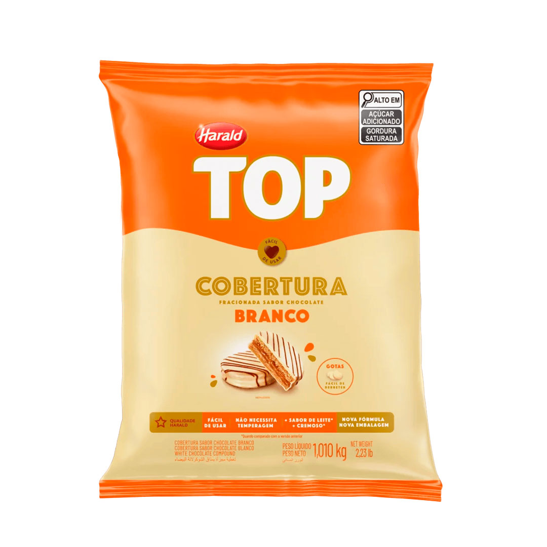 Imagem do produto Cobertura Gotas Harald Top 1,010Kg - Branco