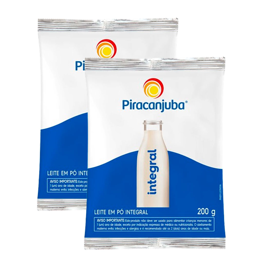 Imagem do produto Leite Em Pó Integral Piracanjuba 200gr