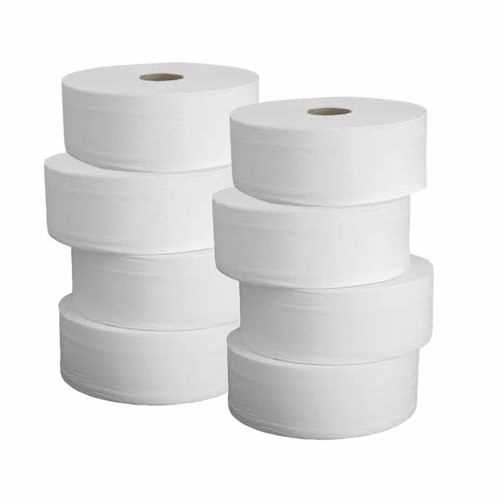 Imagem do produto Papel Higiênico Rolão Branco 8x300 Novo Papel