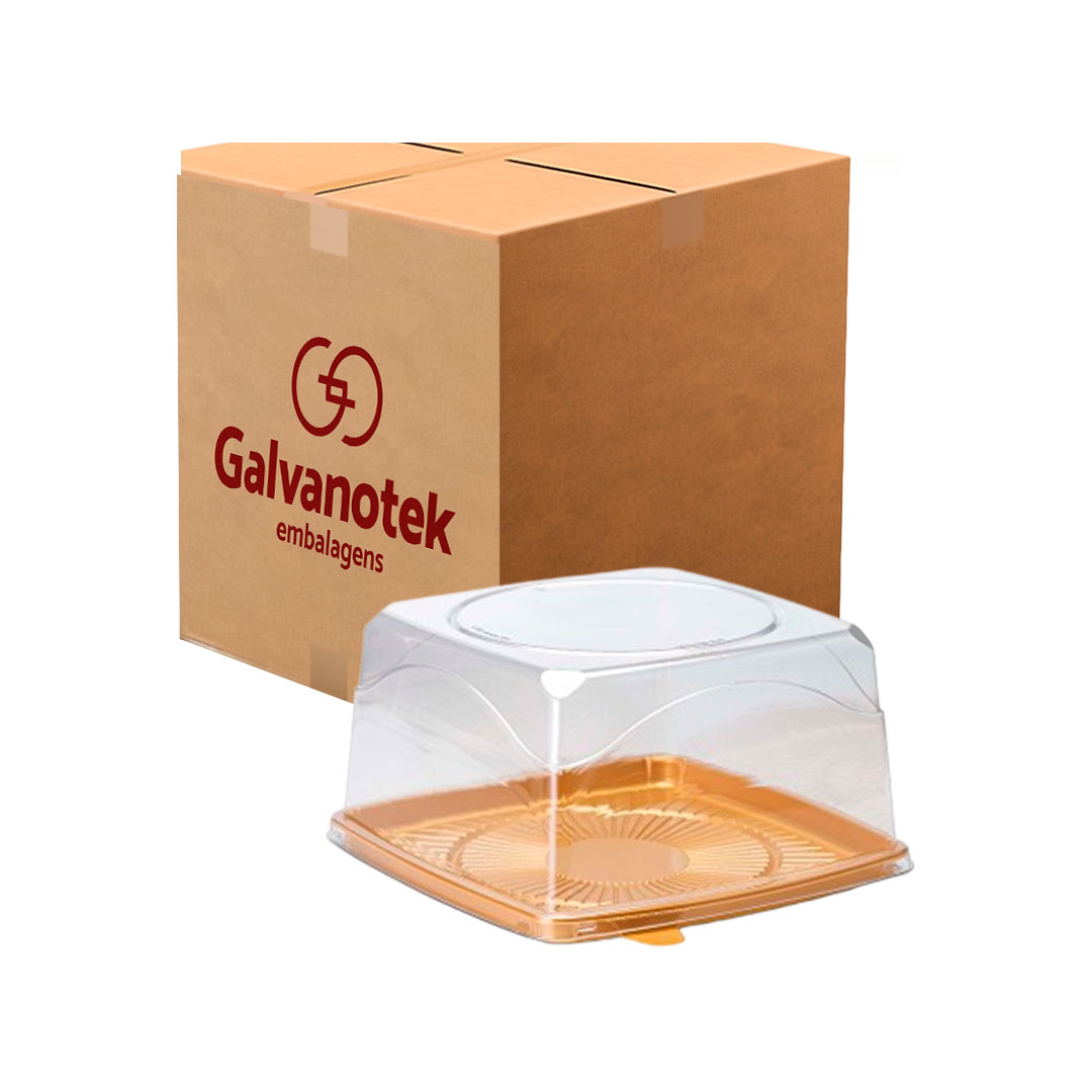 Imagem do produto G 50 Qa Galvanotek Quadratta Tp Alta Cx 25 - Dourada