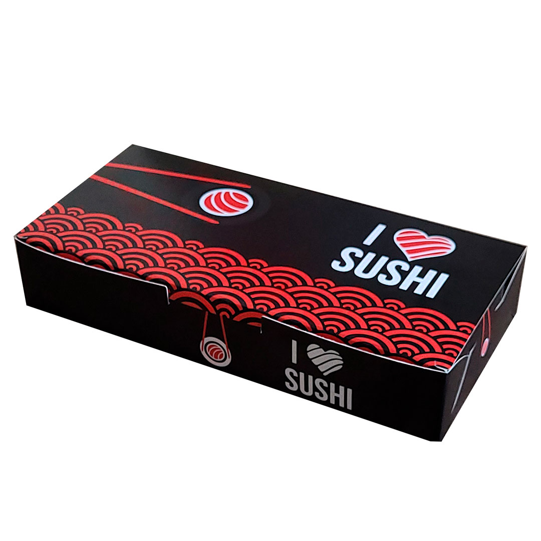 Imagem do produto Caixa Delivery Sushi 02 C/50 Salvi