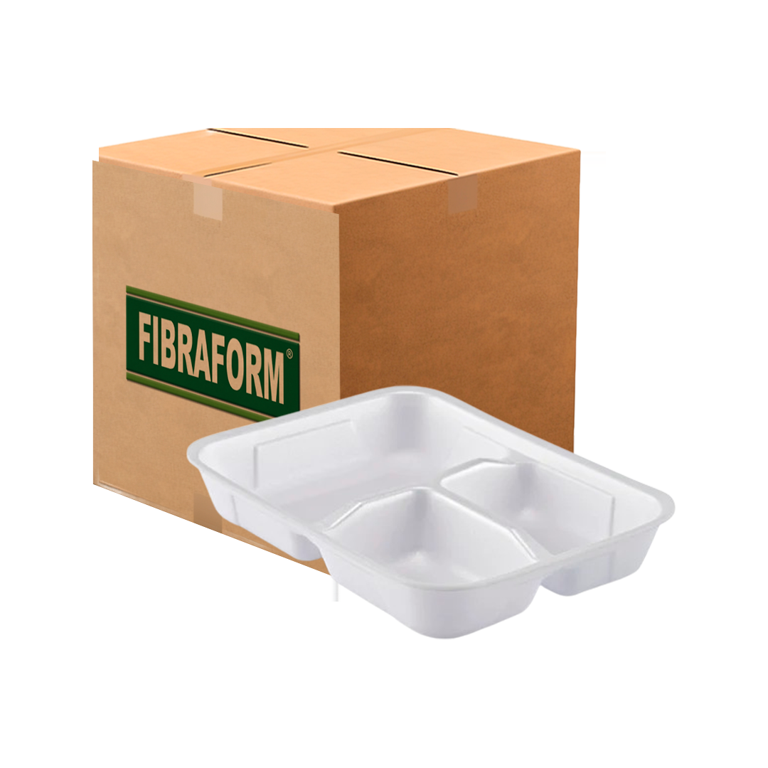 Imagem do produto Marmiteiro Hf90R 3Div S/Tpa C/100 Fibraf