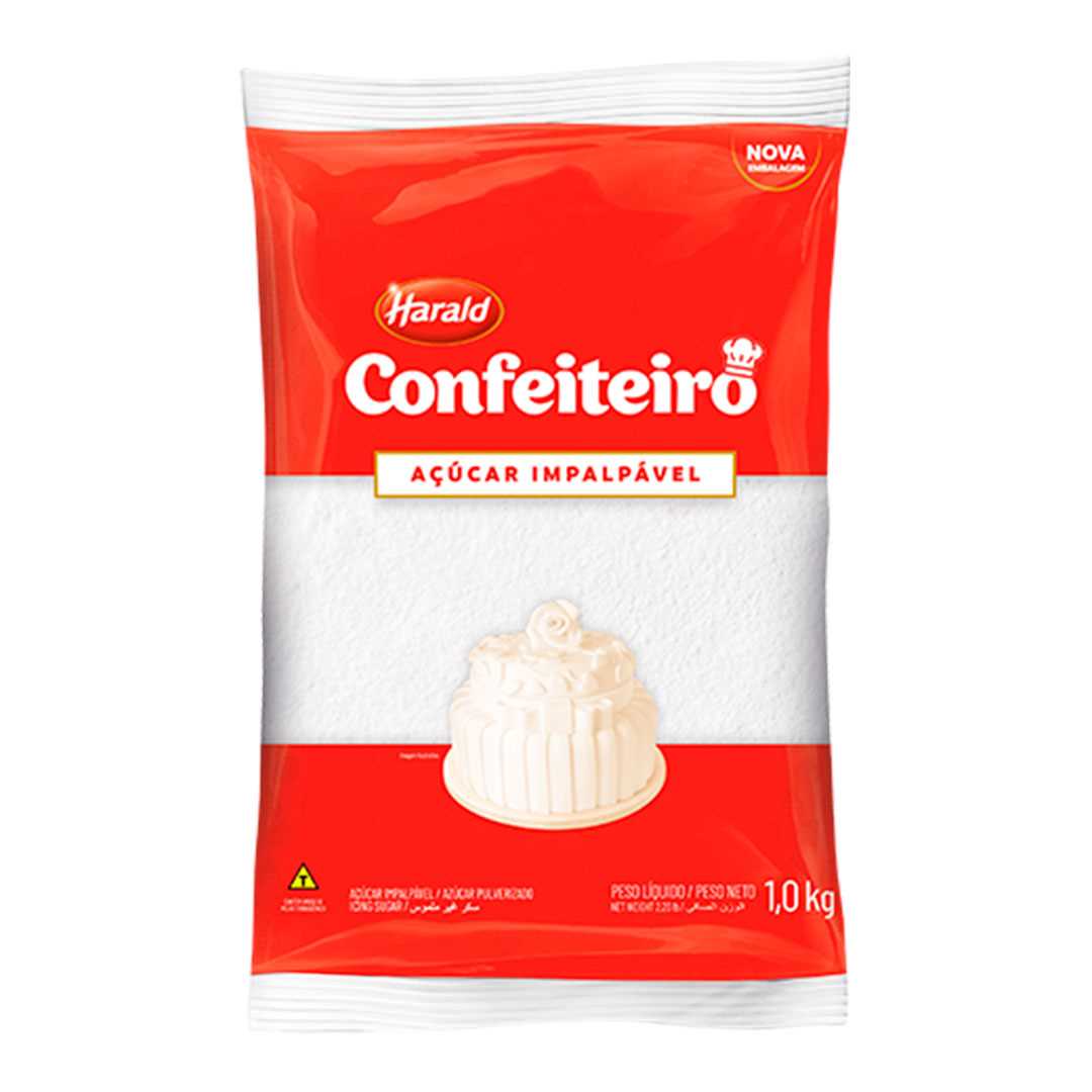 Imagem do produto Açúcar Impalpável Confeiteiro Harald 1Kg