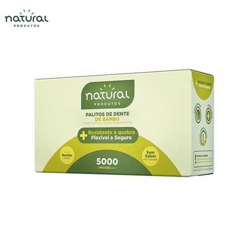 Imagem do produto Palito Dente Natural C/5000 Cx/10