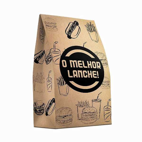 Imagem do produto Saco Sos Imp 5kg Com 100 Lanche 18x30x9