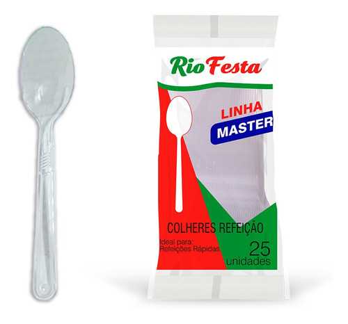 Imagem do produto Colher Master 20X25 (Rio Festas) - Cristal