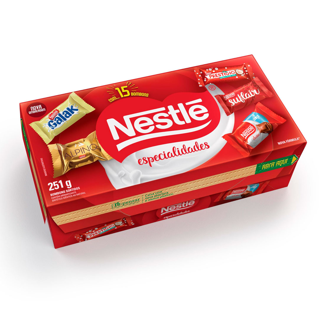 Imagem do produto Bombom Especialidades Nestle 251 Gramas