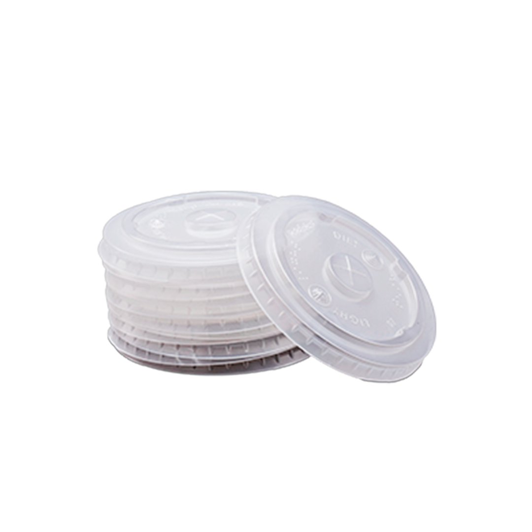 Imagem do produto Tampa Copo 400/440/500/550 Pp Totalplast - Com Furo