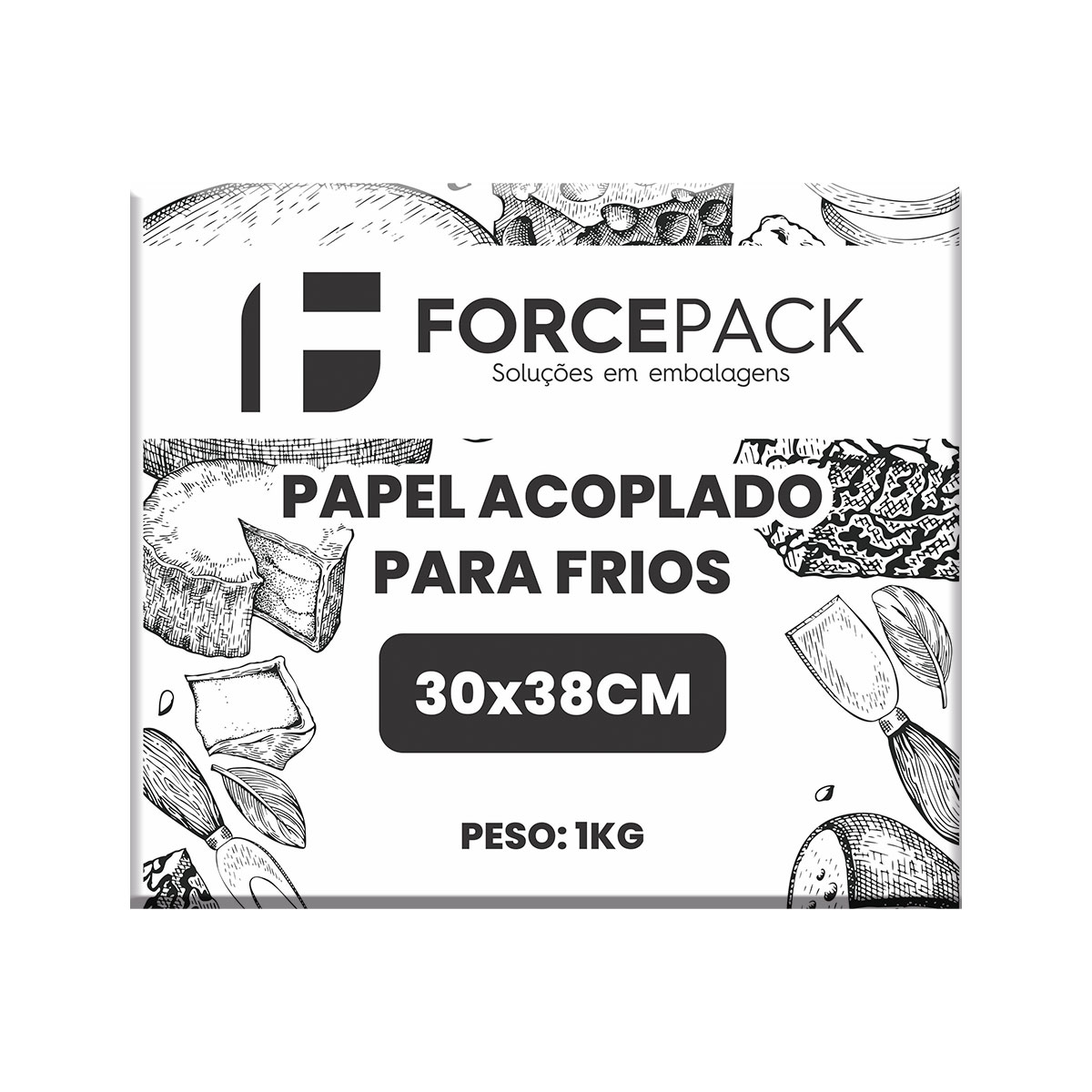 Imagem do produto Embalagem Frios Mono 30X38 Forcepack