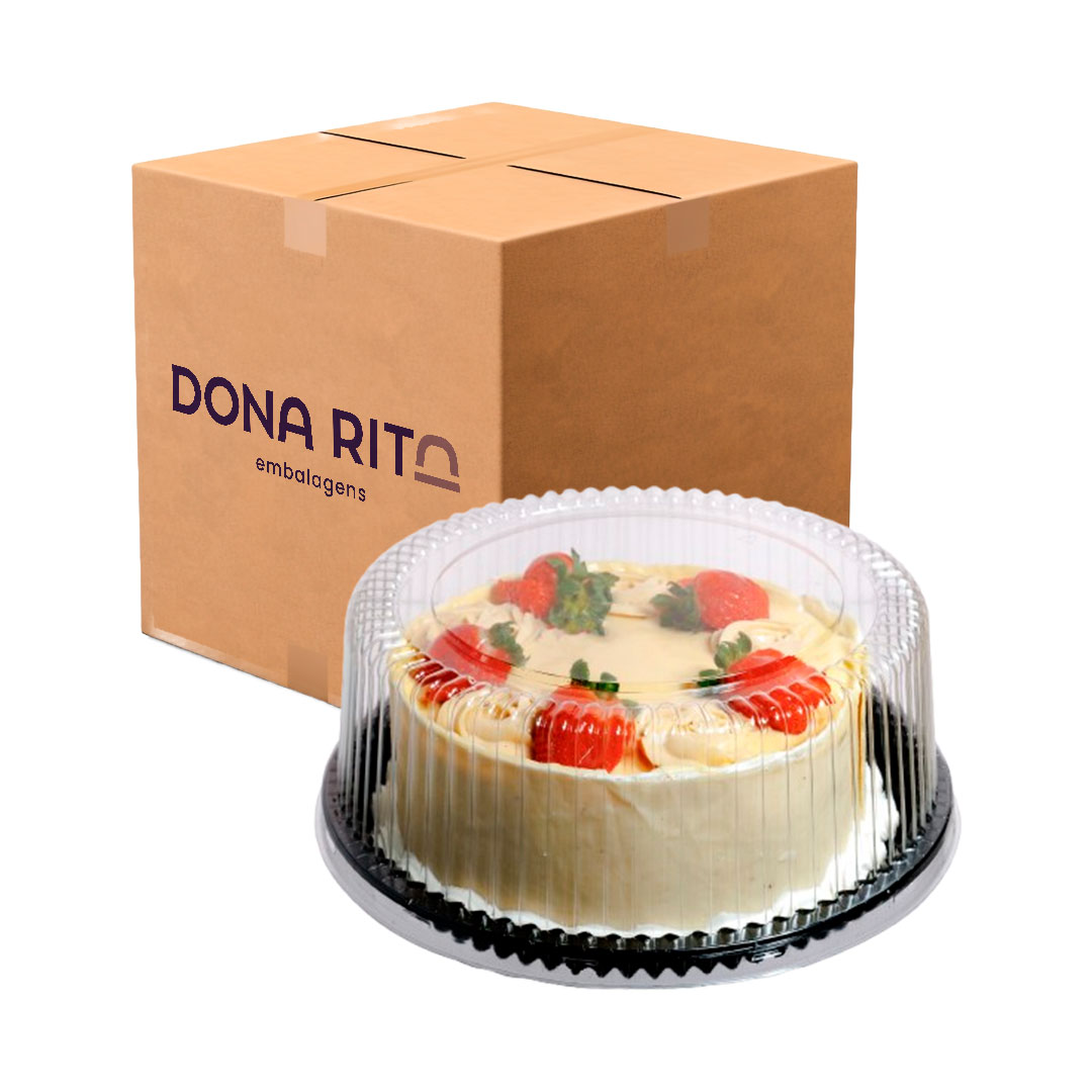 Imagem do produto D 50 Roma Dona Rita Torta Media Caixa Com 50 Unidades - Preto