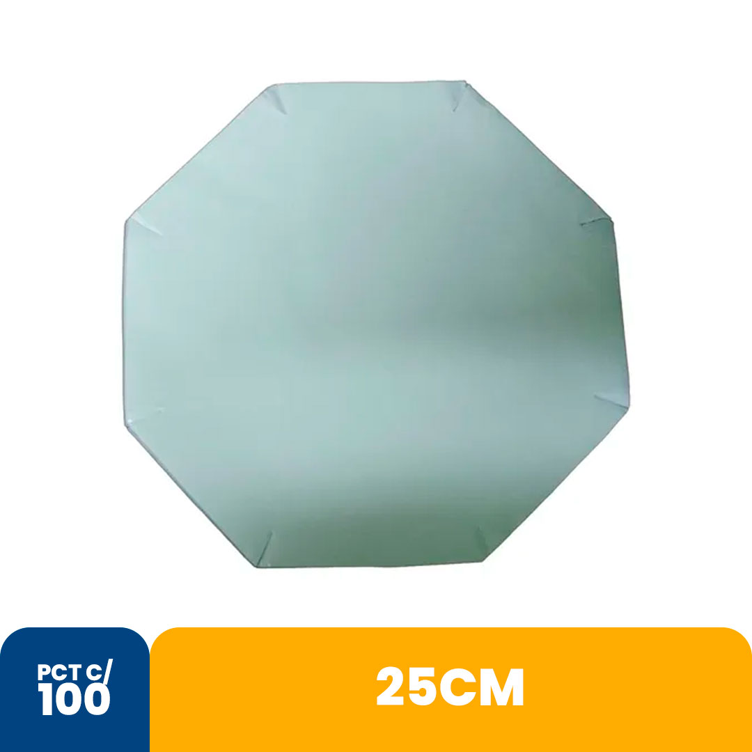 Imagem do produto Papel Manteiga Oitavada 25cm Com 100 Kambe