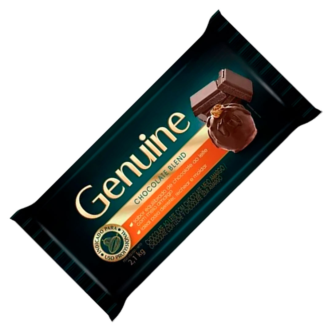 Imagem do produto Chocolate Barra Genuine 2,1Kg - Blend