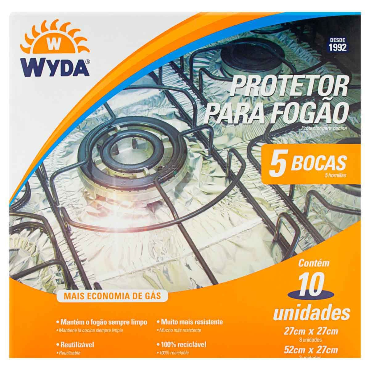 Imagem do produto Folha Alumínio Moldada 5 Bocas Cx/25 Wyda