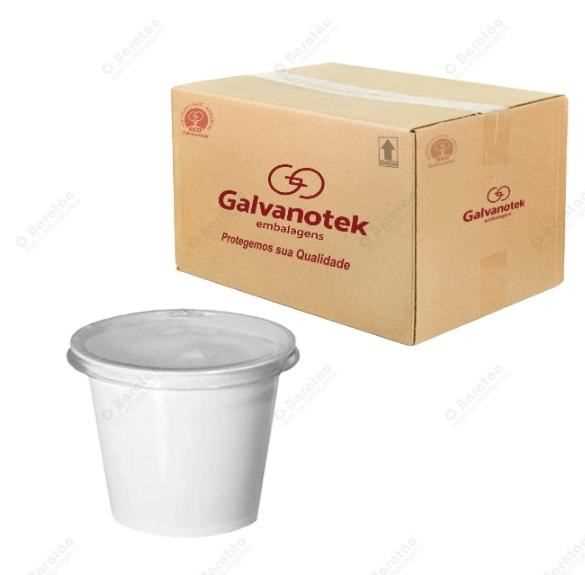 Imagem do produto Embalagem G 697 Galvanotek 60ml Cx 700 Un - Branco