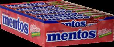 Imagem do produto Bala Drops Mentos 375g - Frutas Vermelhas