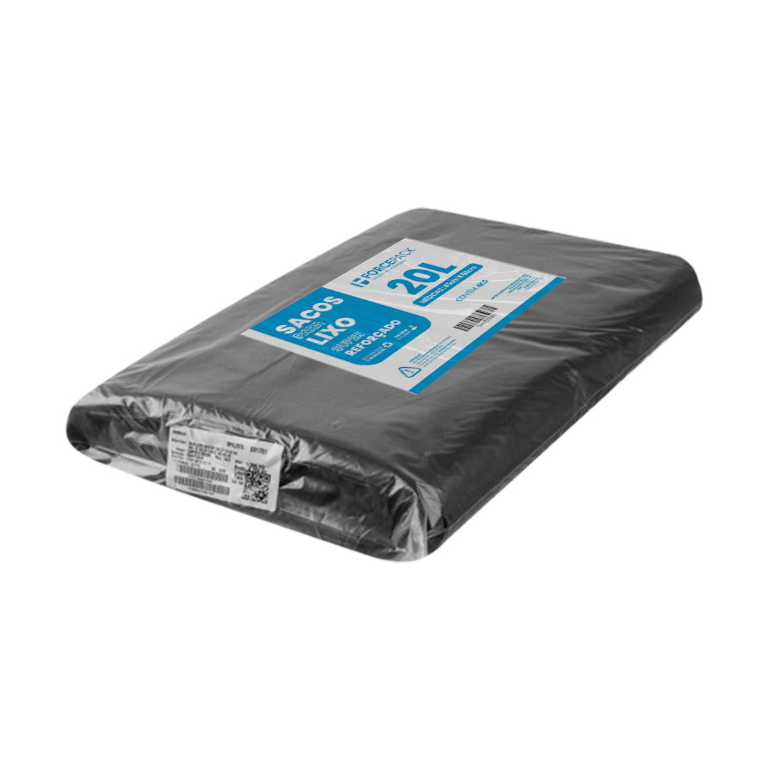 Imagem do produto Saco Lixo Reforc 20 Lts Com 4 Kg Forcepack