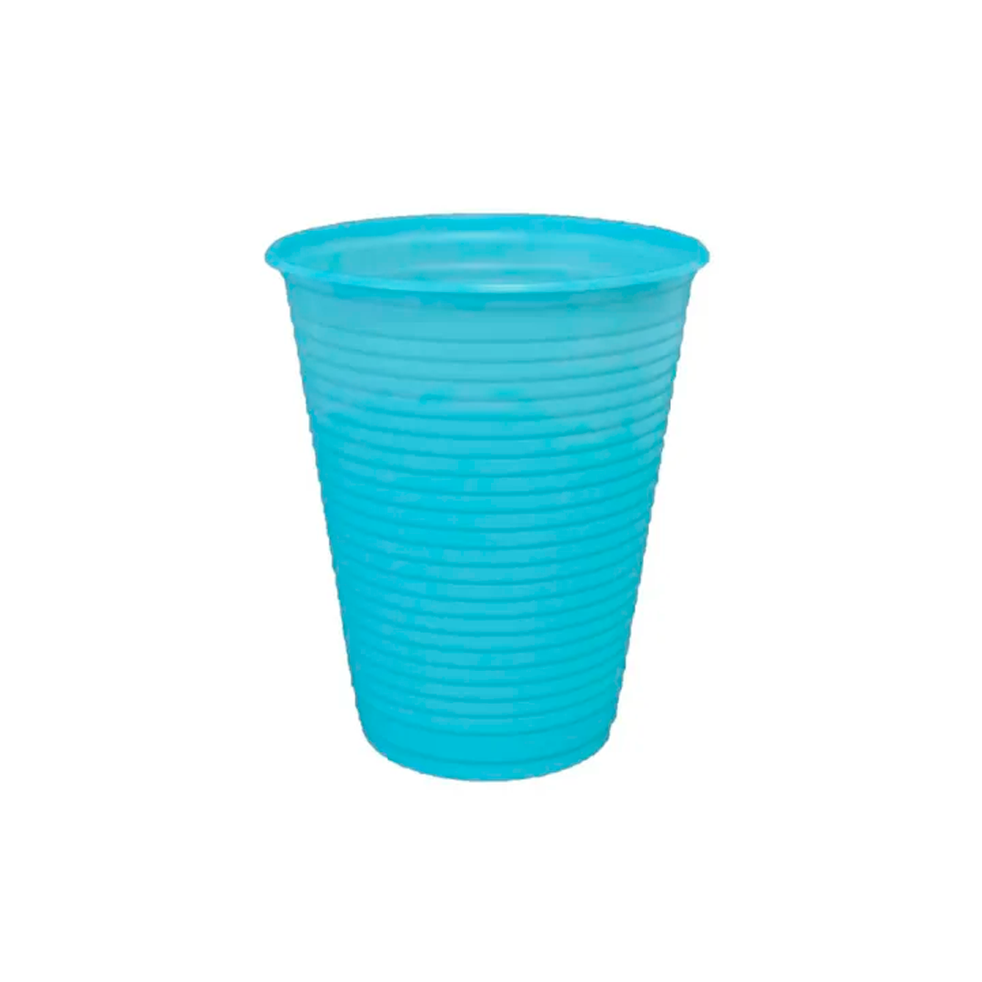 Imagem do produto Copo Plástico 200ml Com 50 Caixa 40 Bello Festa - Azul Claro