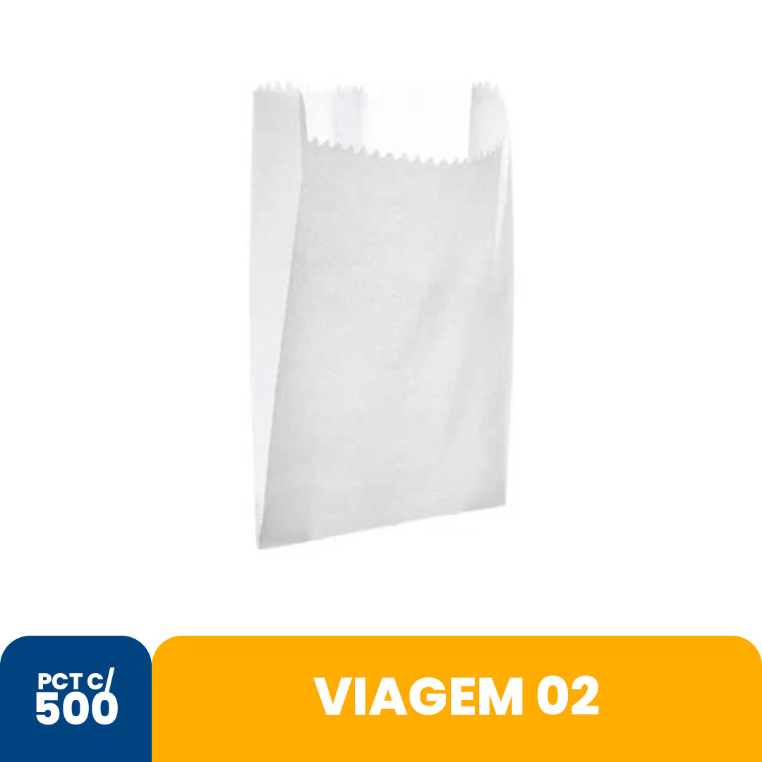 Imagem do produto Saco Mono Viagem 2 Com Com 500 Unidades Forcepack