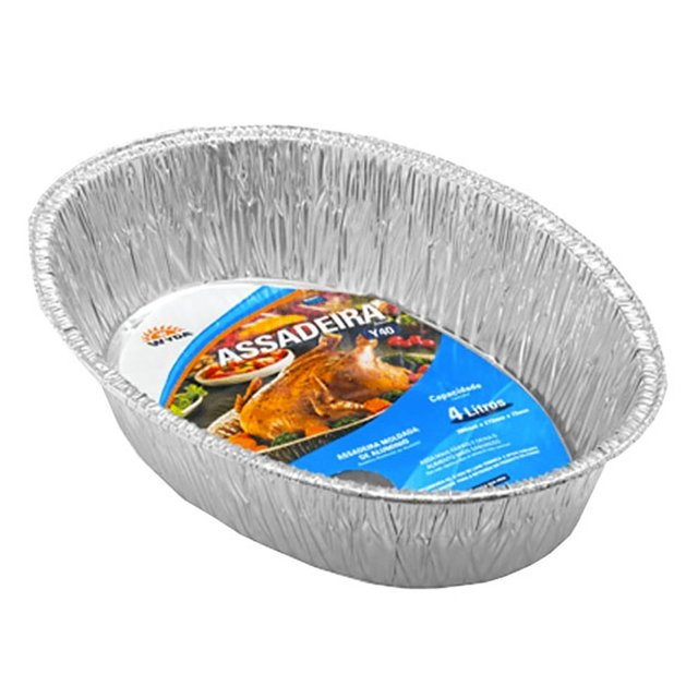 Imagem do produto Assadeira Oval 4L Wyda Cx/12 Un