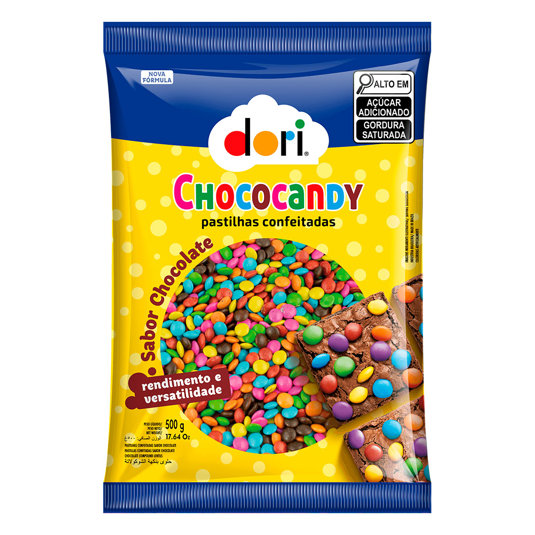 Imagem do produto Chococandy Dori Colorido 500g