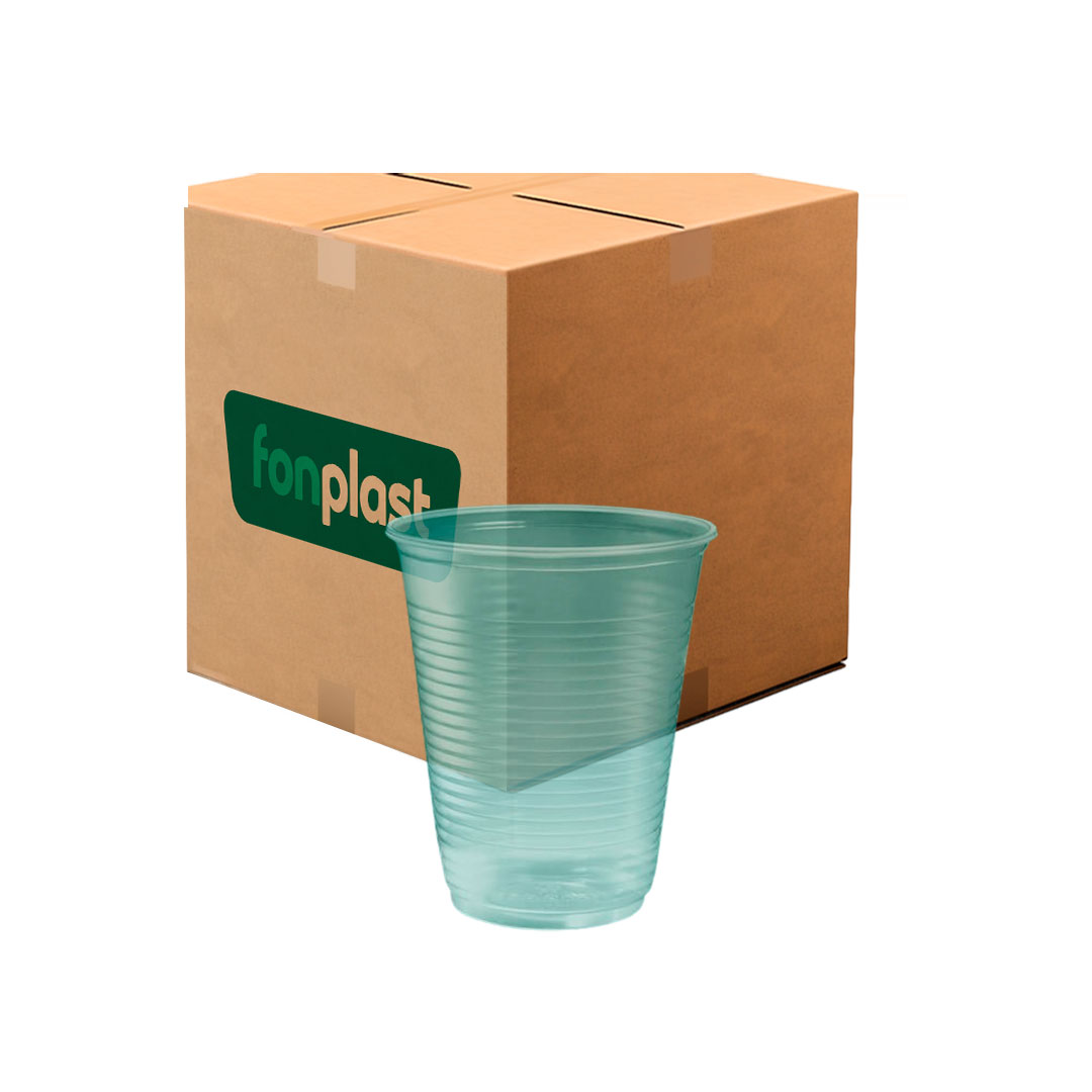 Imagem do produto Copo 200 Ml Fonplast 25 X100 - Transparente