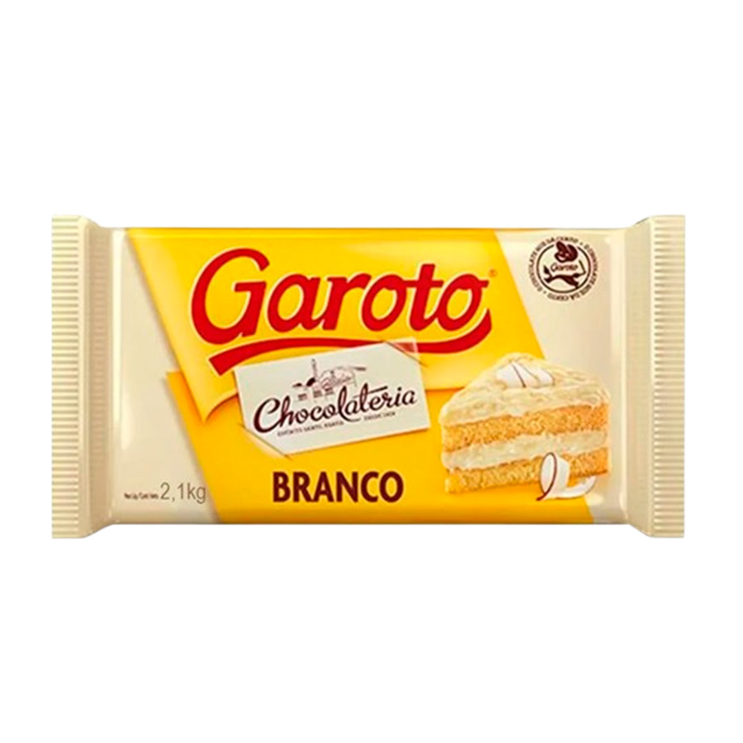 Imagem do produto Chocolate Garoto 2,1Kg - Branco