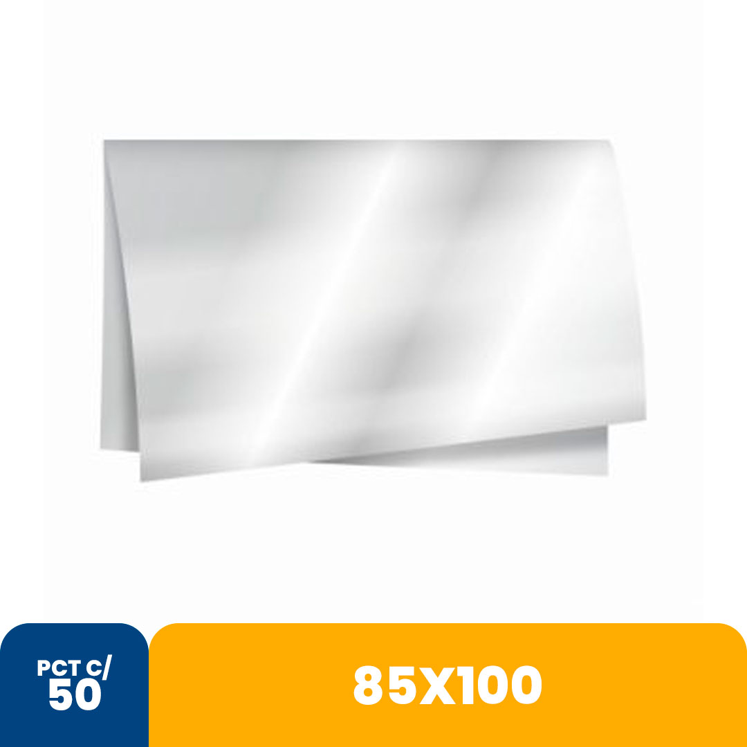 Imagem do produto Celofane Poli Liso Incolor 85x100cm Com 50