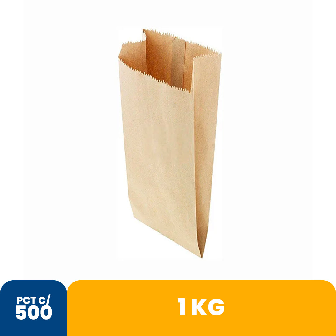 Imagem do produto Saco Papel Mix 1kg Com 500 Forcepack