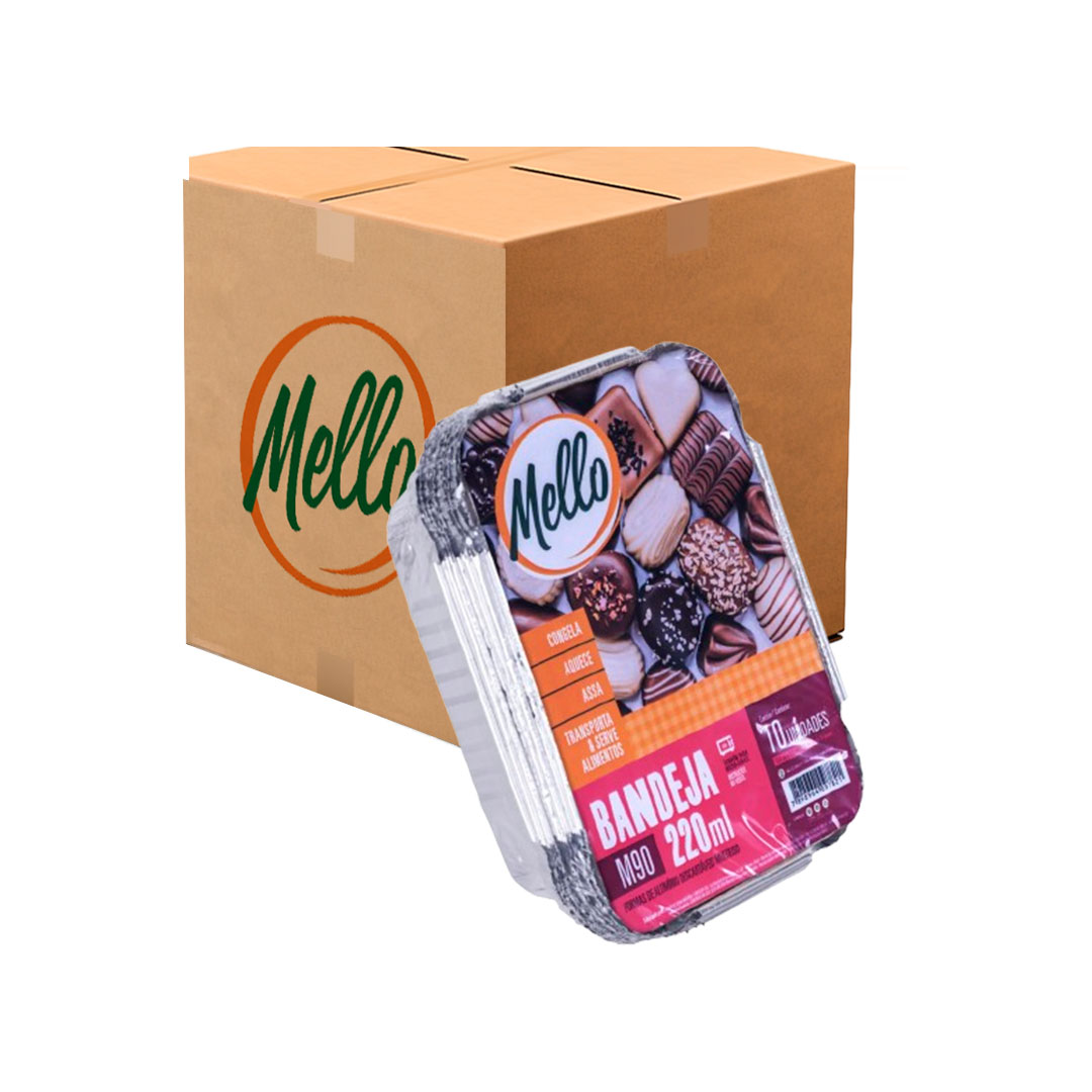 Imagem do produto Bandeja Alumínio 220ml M90 C/10 Mello