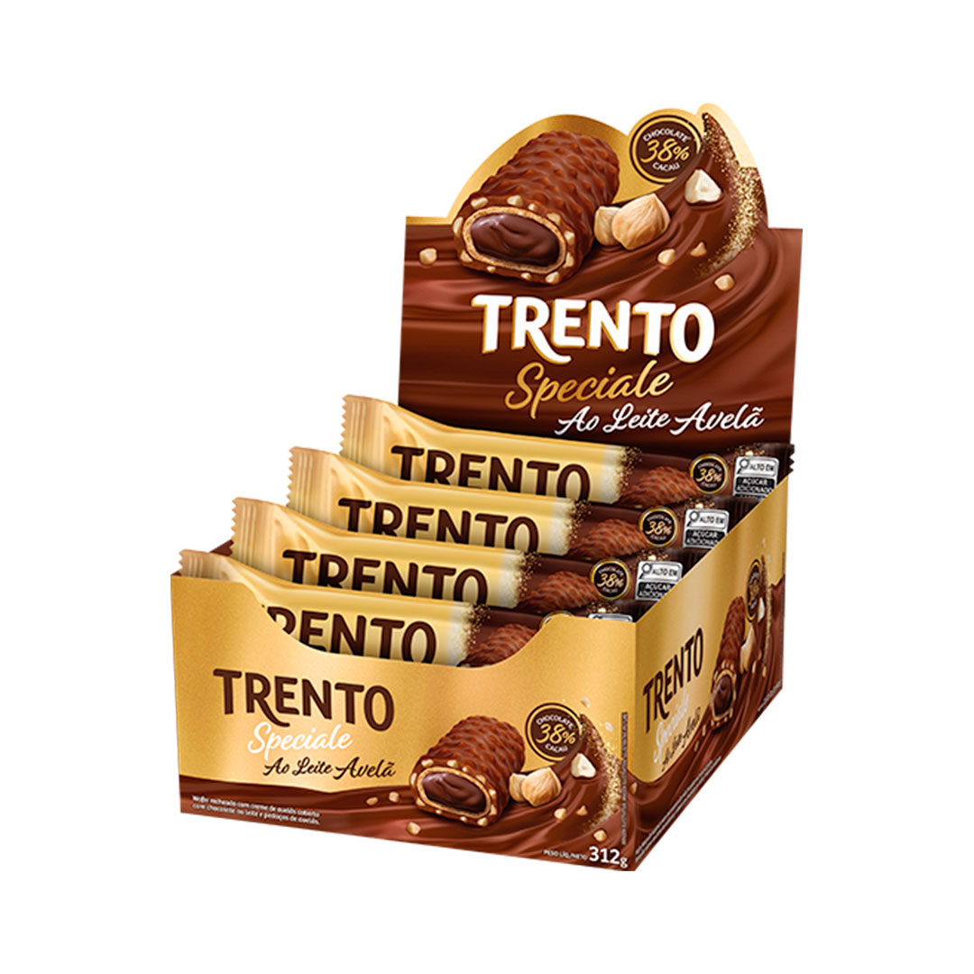 Imagem do produto Chocolate Trento Special Avelas 26g - Ao Leite