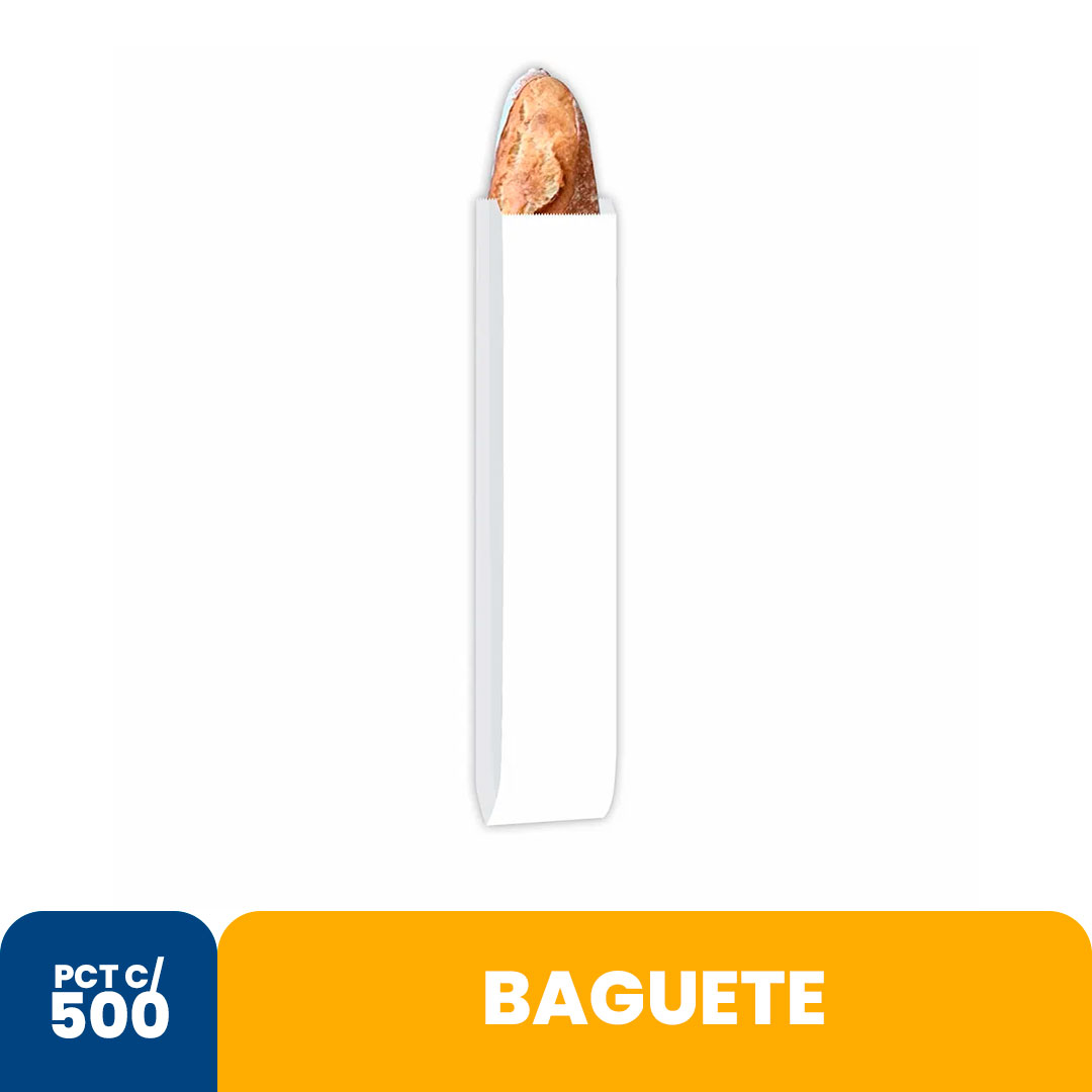 Imagem do produto Saco Mono Brco Baguete Com 500 Unidades Kambe