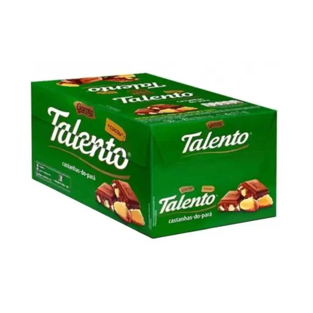 Imagem do produto Chocolate Talento 85g - Castanha do Pará