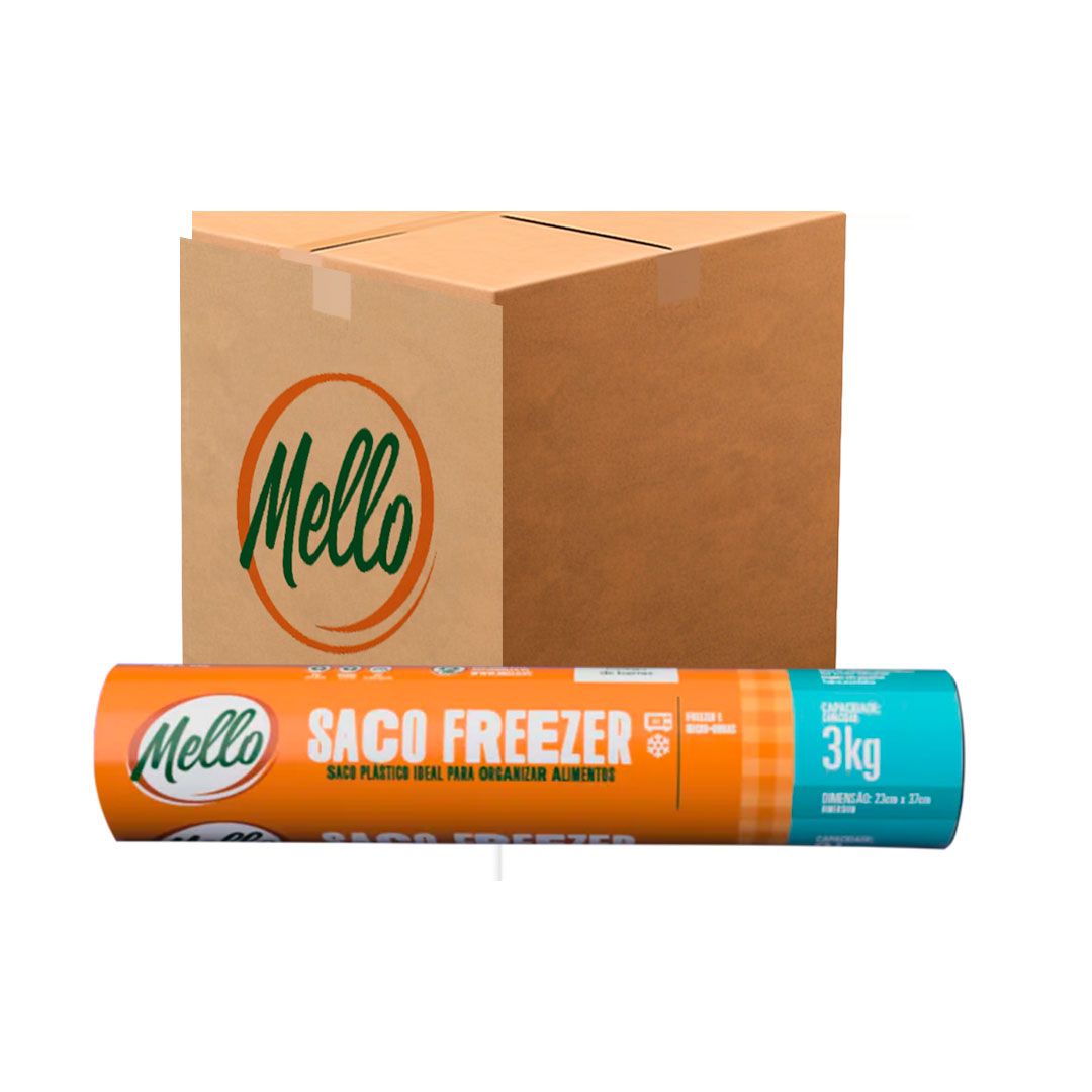 Imagem do produto Saco Freezer 3Kg C/50 Cx/24 Mello