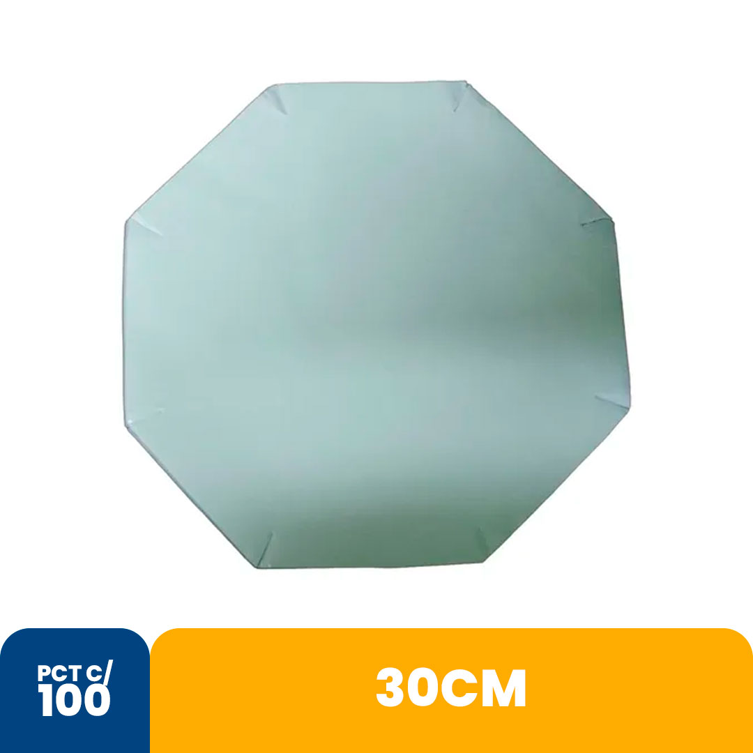 Imagem do produto Papel Manteiga Oitavada 30cm Com 100 Kambe